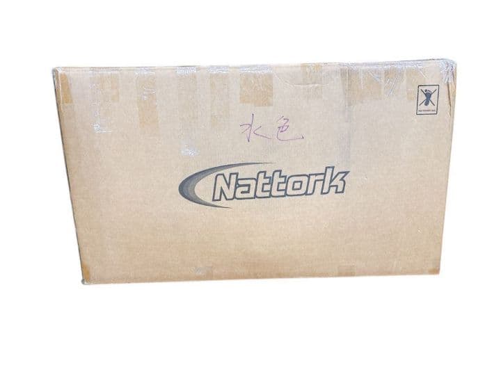 Nattork トランポリン 室内 子供用トランポリン 静音　水色