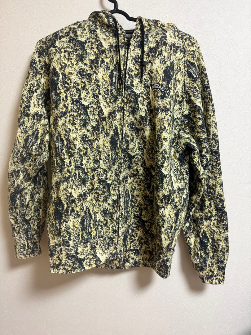 NITRAIDナイトレイド ジップアップパーカー リアルウィード - メルカリ