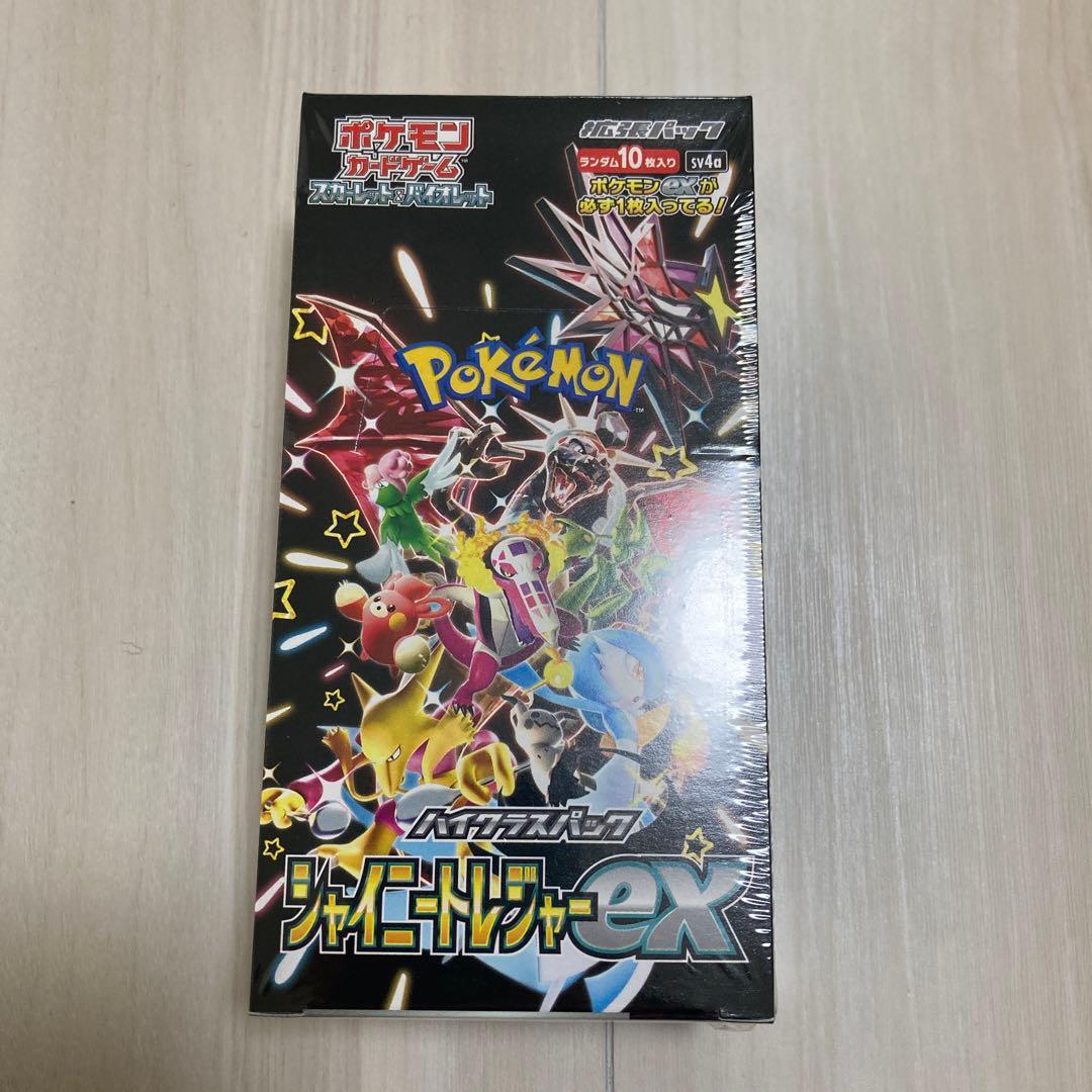 シャイニートレジャーex 1BOX シュリンク付き L108173902 - ポケモン