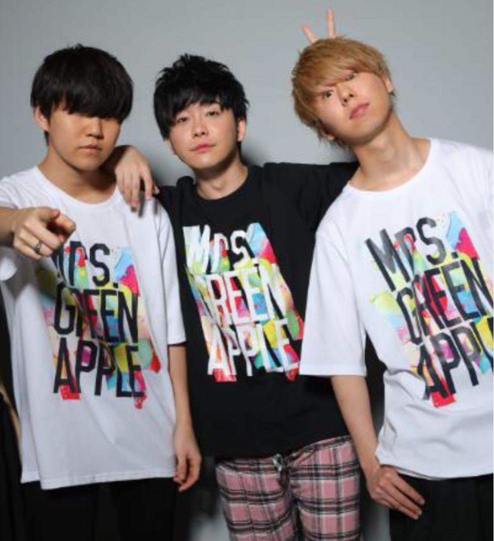 ミセスグリーンアップル Tシャツ ライブグッズ Mrs.green Apple - メルカリ