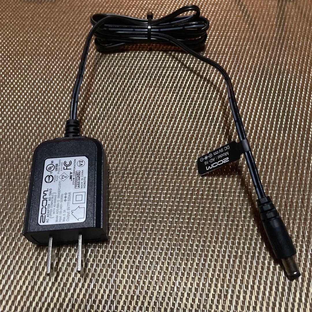 ZOOM ( ズーム ) / AD-16 ACアダプター 未使用品！ - メルカリ