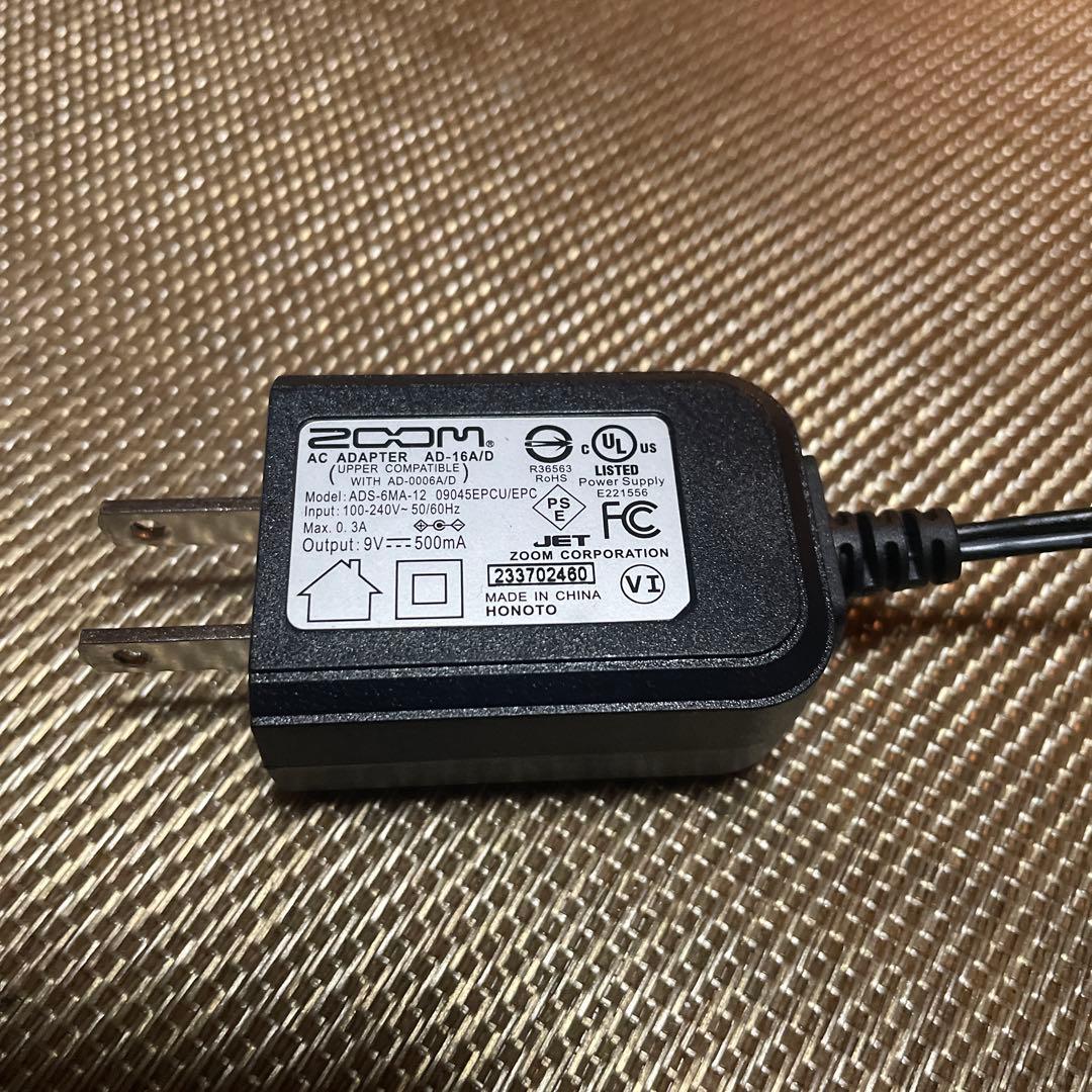 ZOOM ( ズーム ) / AD-16 ACアダプター 未使用品！ - メルカリ