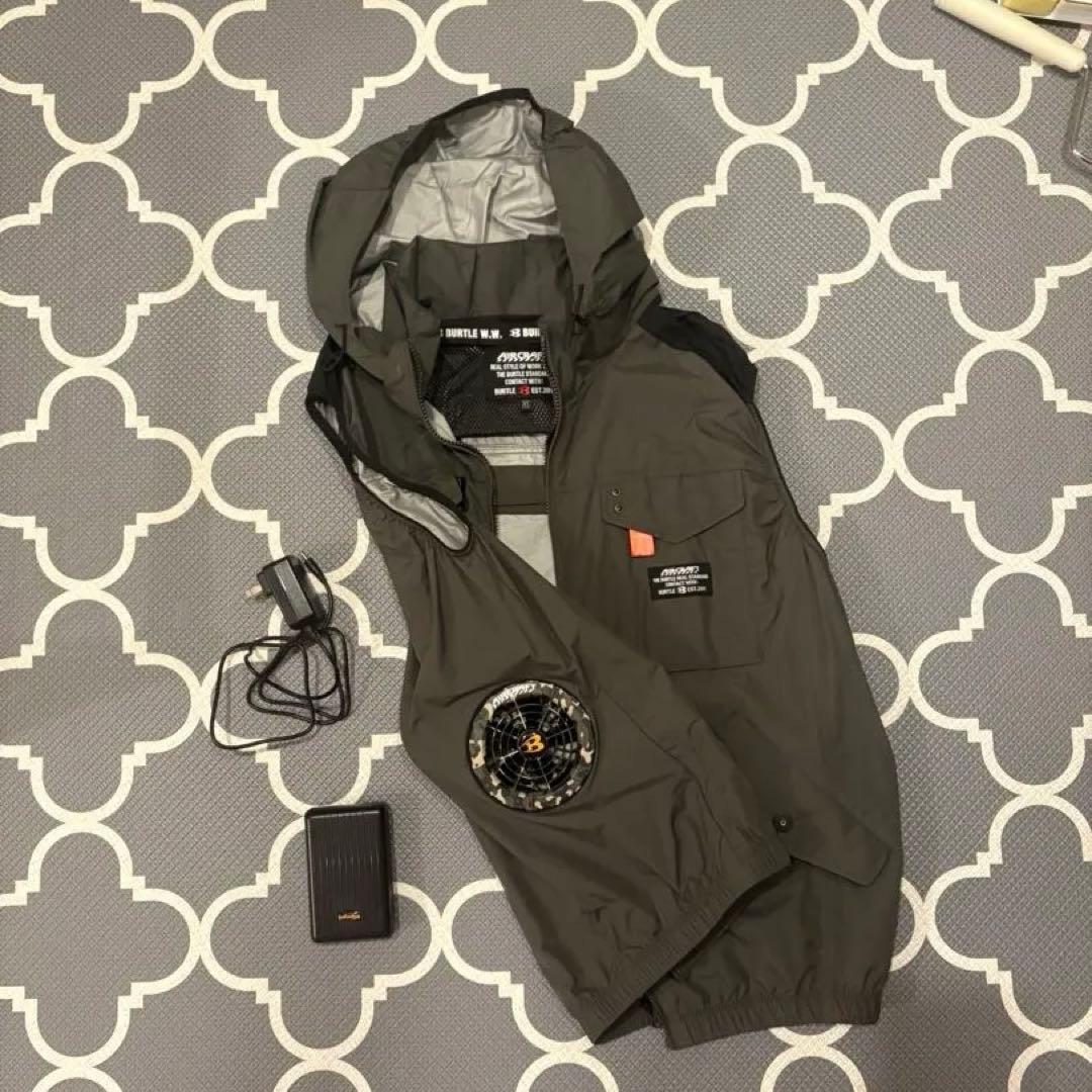 【人気No.1】XL バートルファン×エアクラフト空調服（専用バッテリー付き）