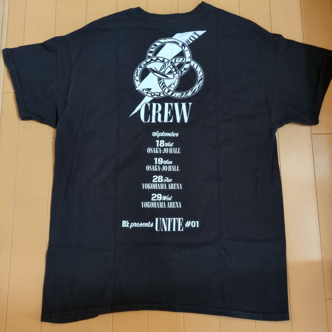 B'z×Mr.Children×GLAY UNITE#01 スタッフTシャツ B'z グッズ】ミスチル・GLAYと初共演ライブ「B'z presents UNITE #01