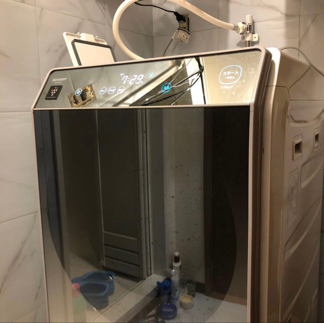 格安！SHARP ドラム式洗濯機 本体　機内清掃済