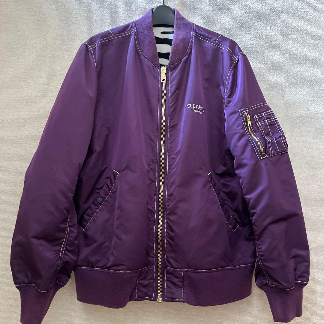 ￼ Supreme シュプリーム　リバーシブル　MA-1　ジャケット　ブルゾン