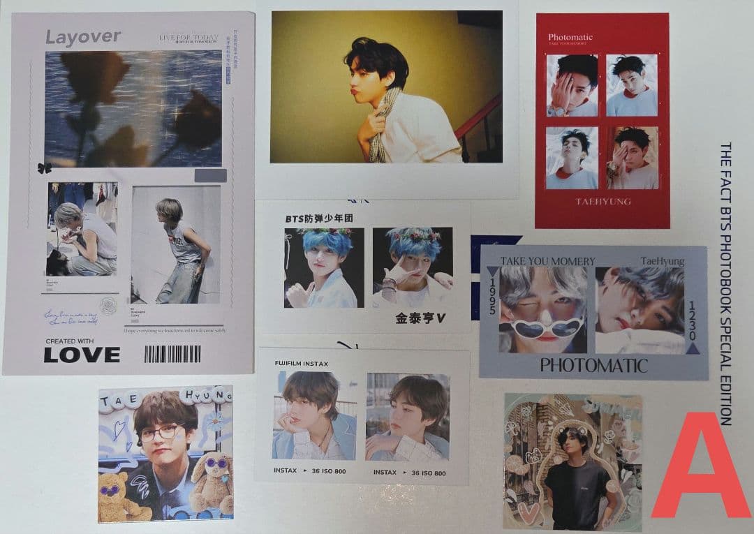 ご確認用 BTS テテ　おもしろ トレカ 他Aセット