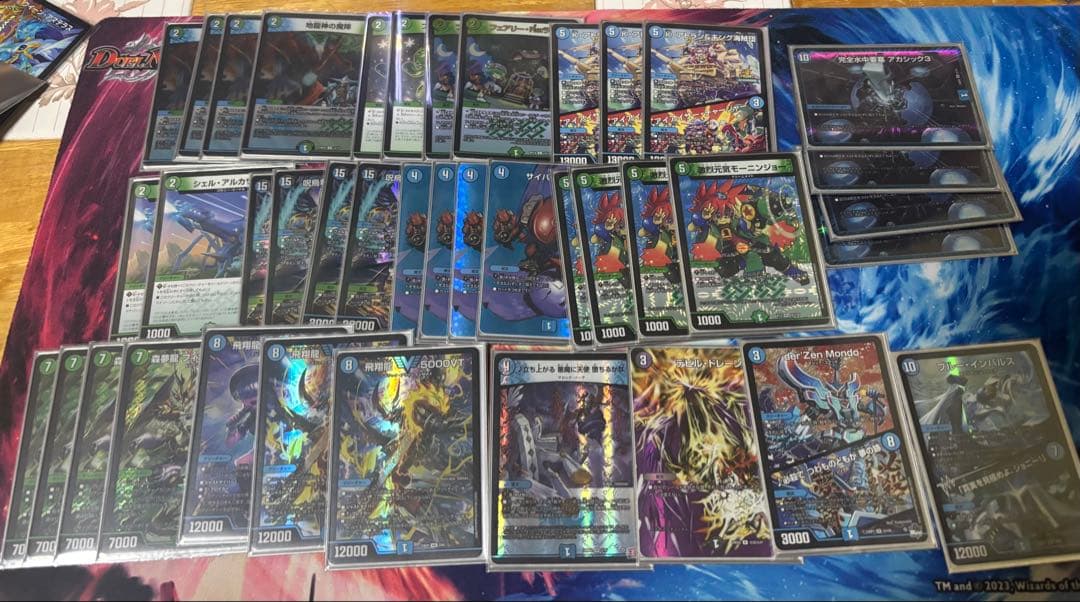 デュエルマスターズ　フィオナアカシック　デッキ デュエマ 本格構築 【フィオナアカシック】デッキ&二重スリーブ