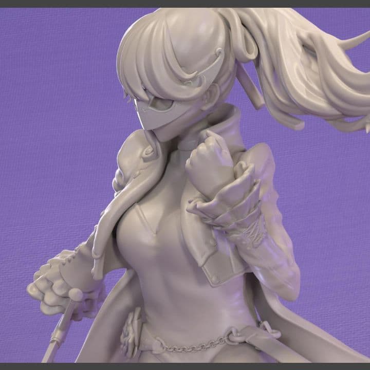 1/9 芳澤すみれ 未塗装未組立 ペルソナ5 フィギュア ガレージキット