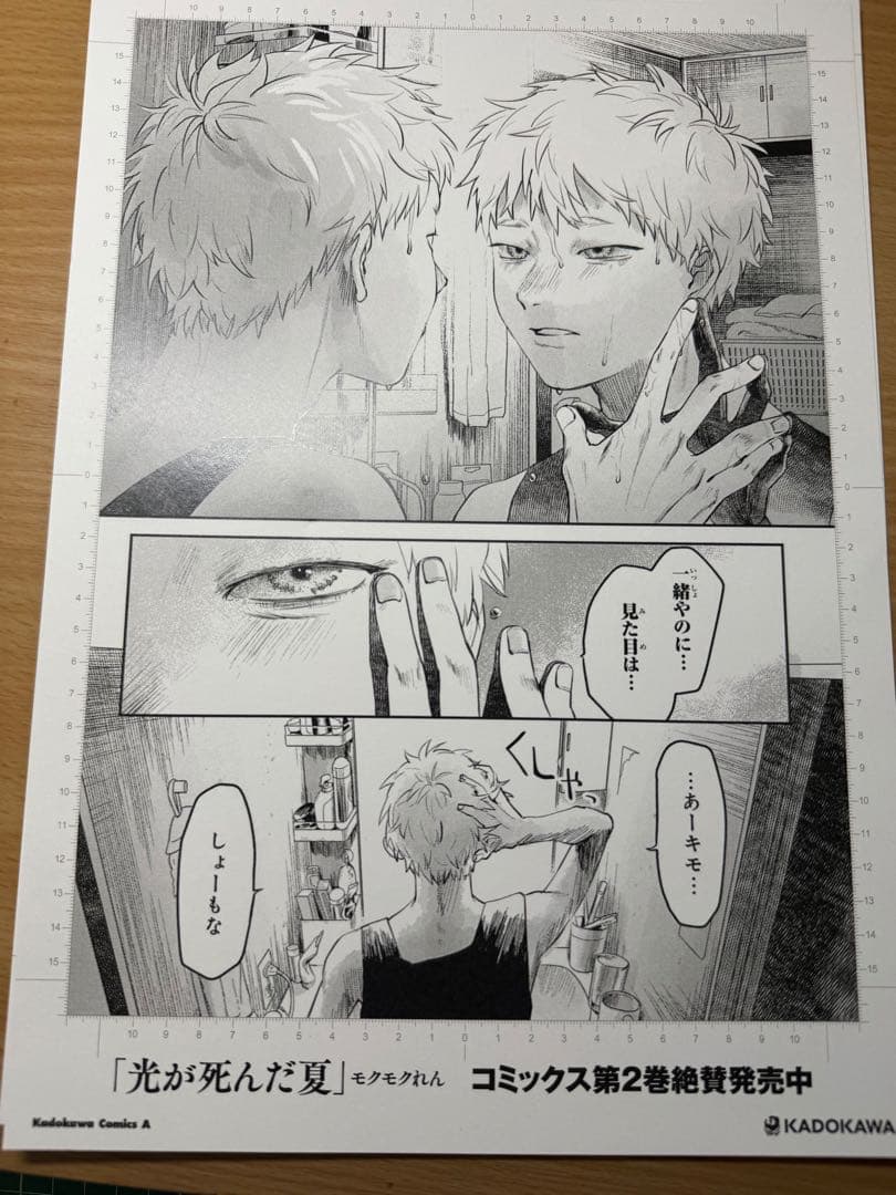 光が死んだ夏 非売品 複製原画6枚 - メルカリ