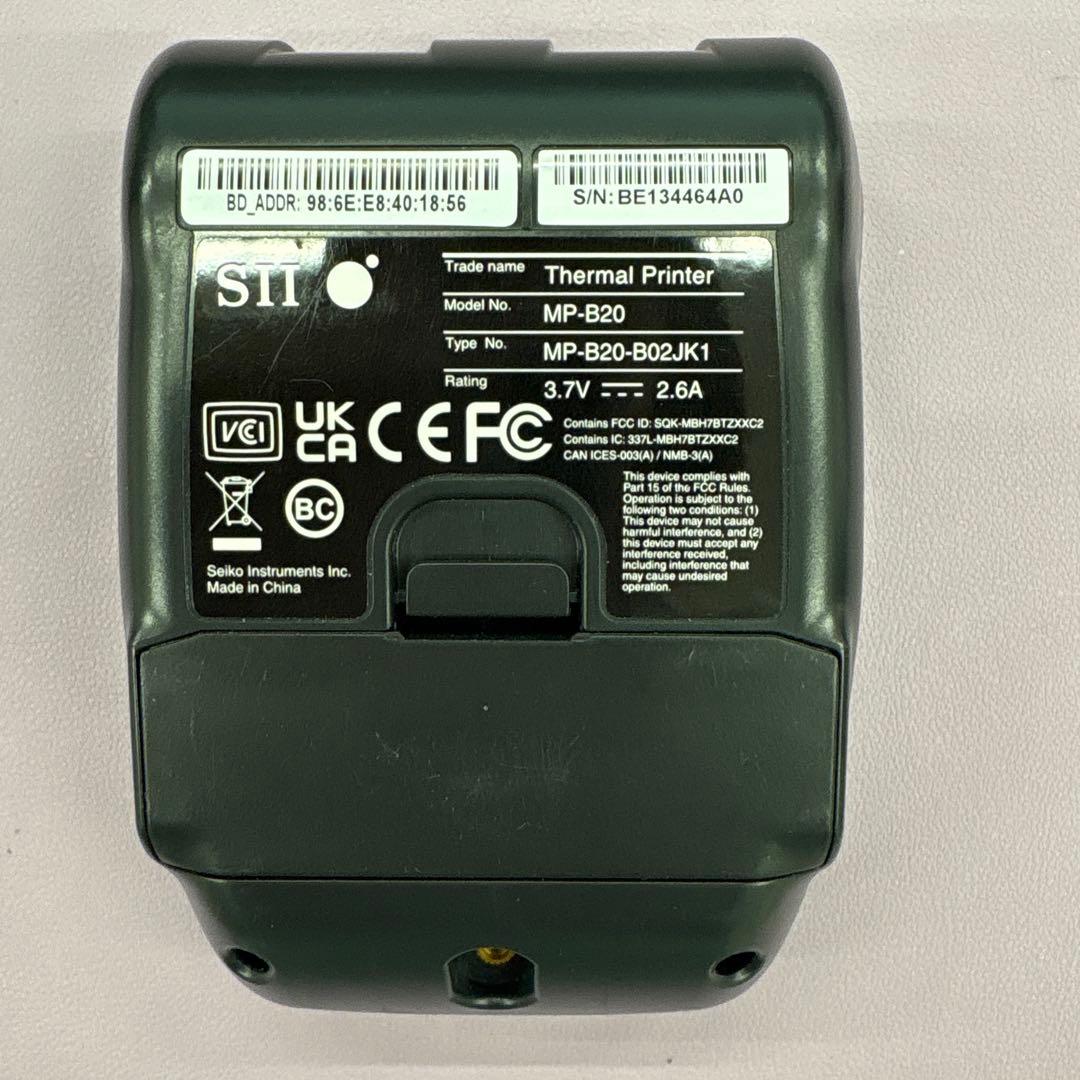 SII MP-B20 サーマルプリンター 本体 - メルカリ