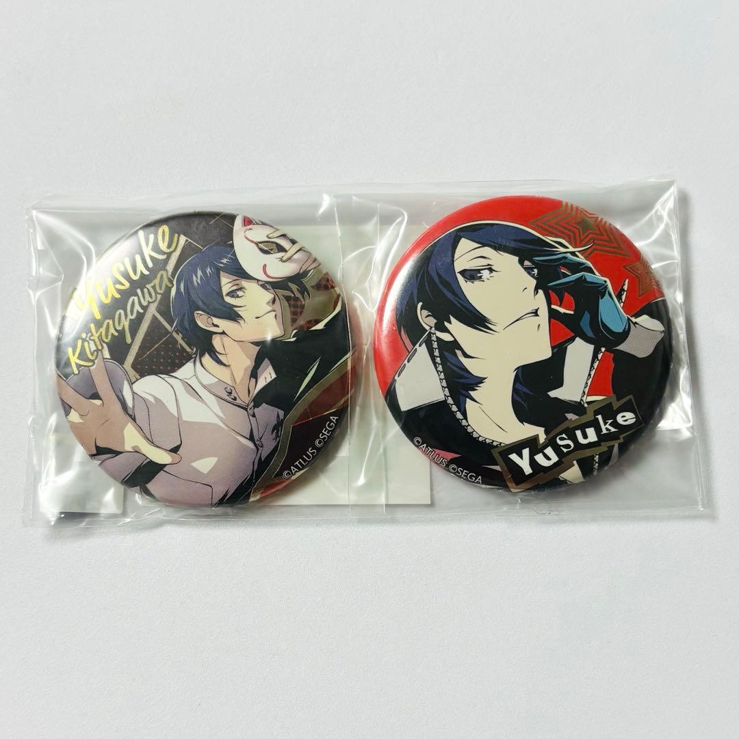 ペルソナ5 ザ・ロイヤル 楽コレ メタル風缶バッチ 喜多川祐介 フォックス primaniacs】ペルソナ5 ザ・ロイヤル フレグランス 喜多川祐介