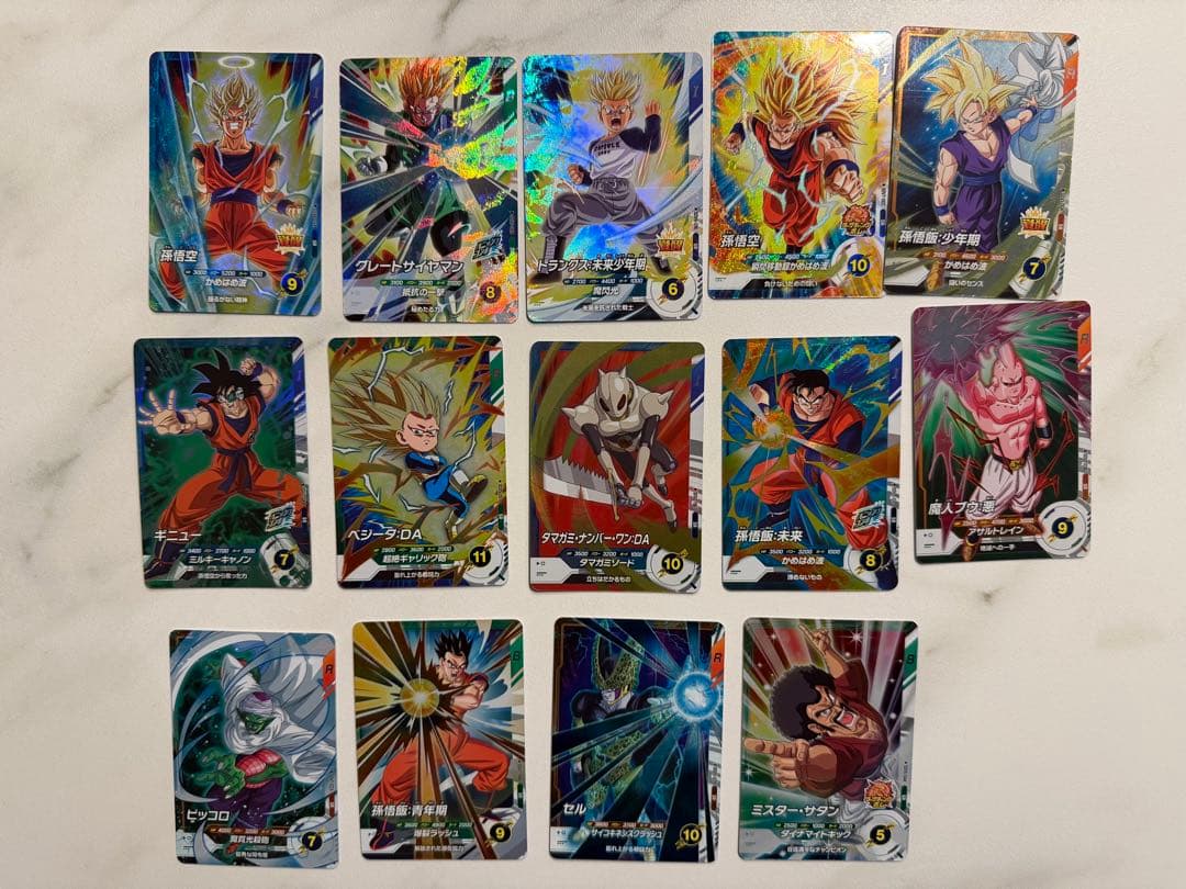 ドラゴンボールカード スーパーダイバーズ 163枚セット まとめ売り