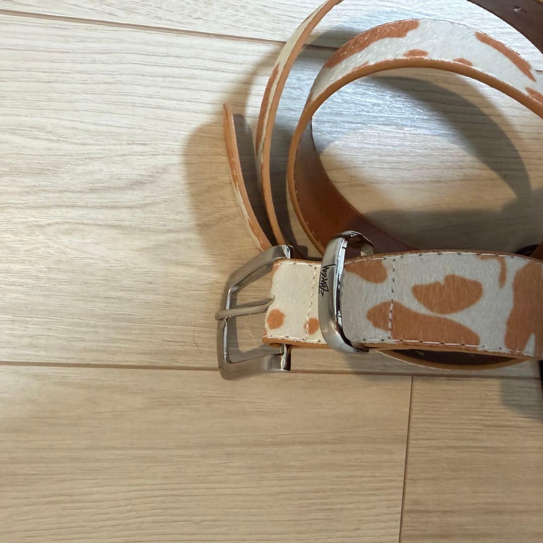 Stussy ハラコ調 ベルト - メルカリ