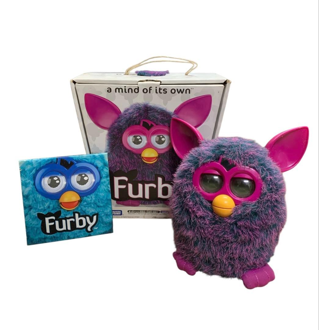 ファービー Furby プラムマーブル タカラトミー パープル 紫