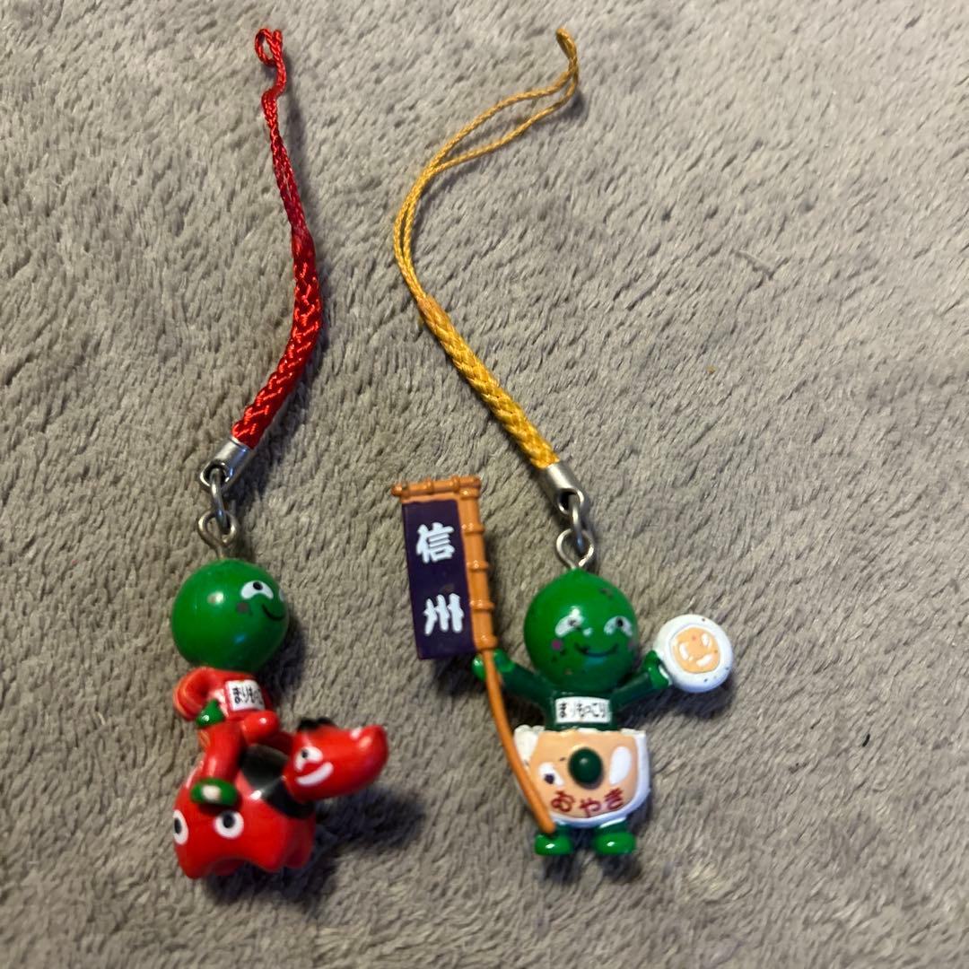 ご当地まりもっこり ストラップ キーホルダー5個セット まとめ売り