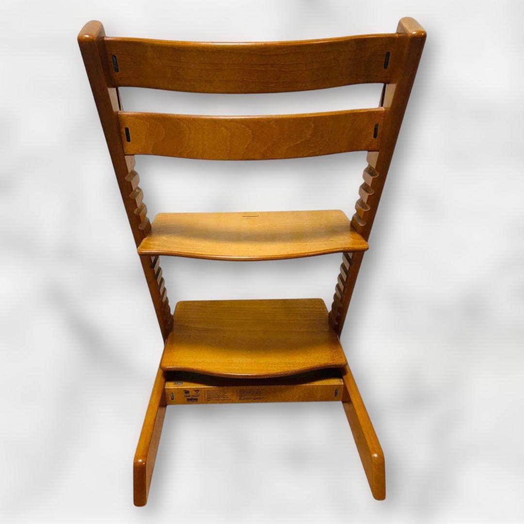 美品】ストッケ シリアルNo3 ナチュラルハイチェア - メルカリ