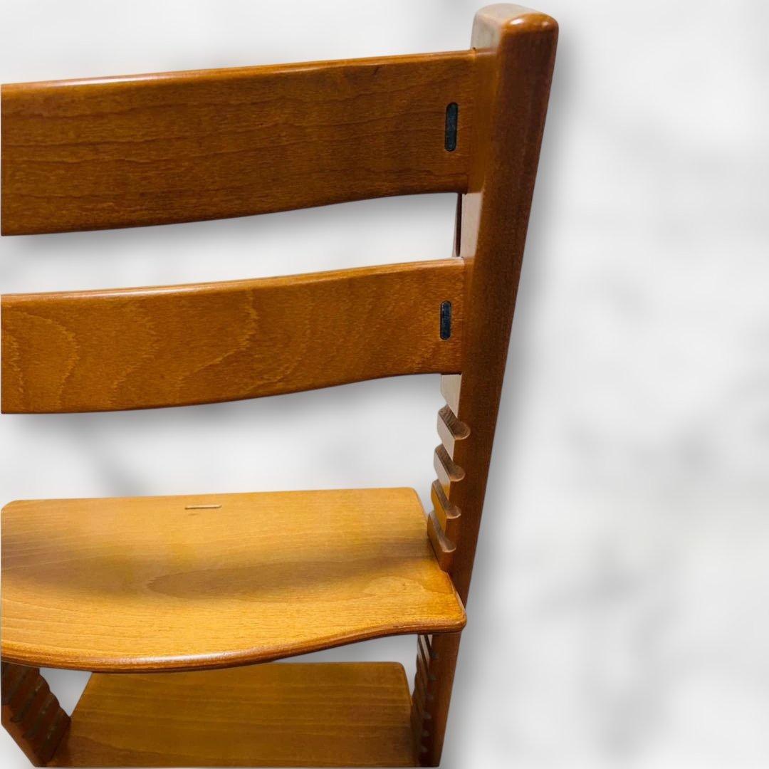 美品】ストッケ シリアルNo3 ナチュラルハイチェア - メルカリ