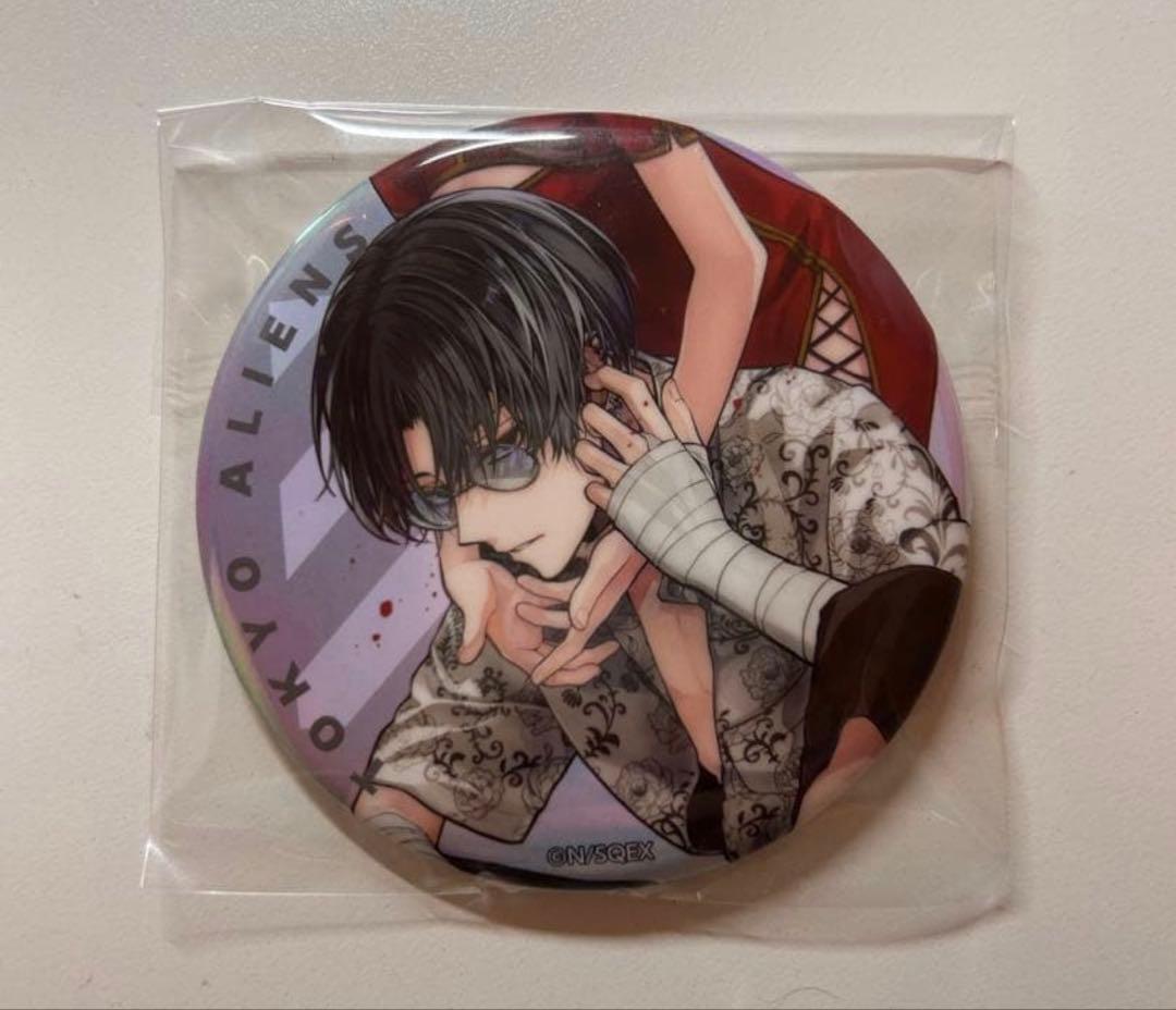 東京エイリアンズ オーロラ缶バッジ 憂炎 - メルカリ