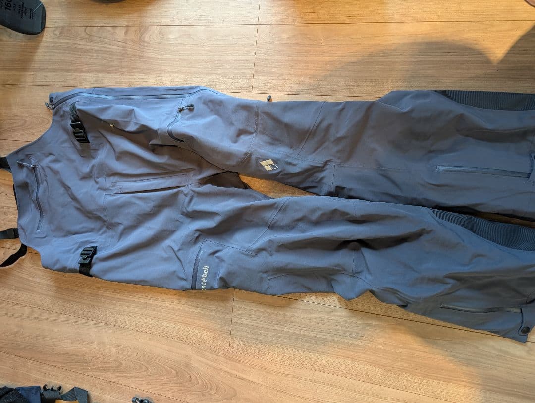 mont-bell パウダートラックビブ