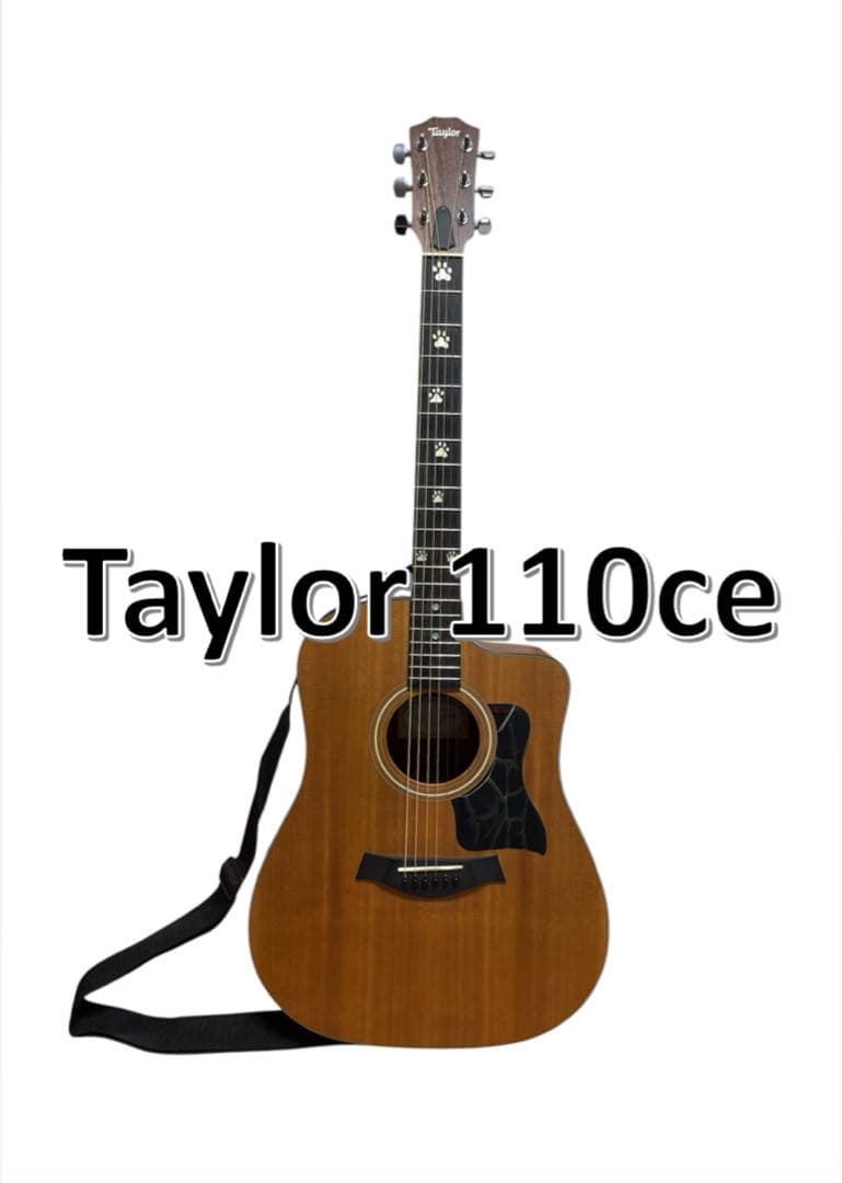 【美品】Taylor 110ce エレアコ 美品 純正ギグバッグ付 弾語に最適