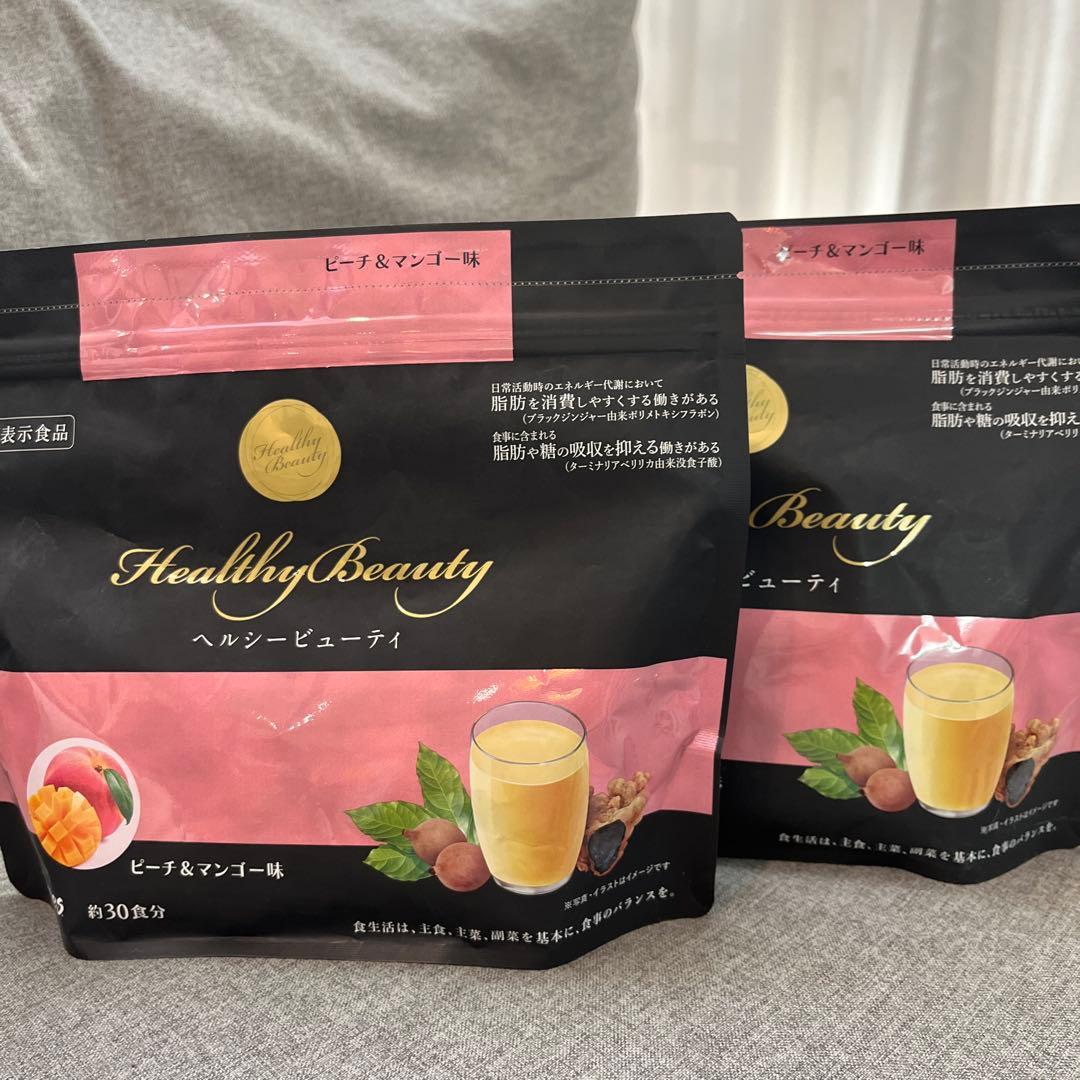 カーブス　ヘルシービューティー　ピーチ&マンゴー味