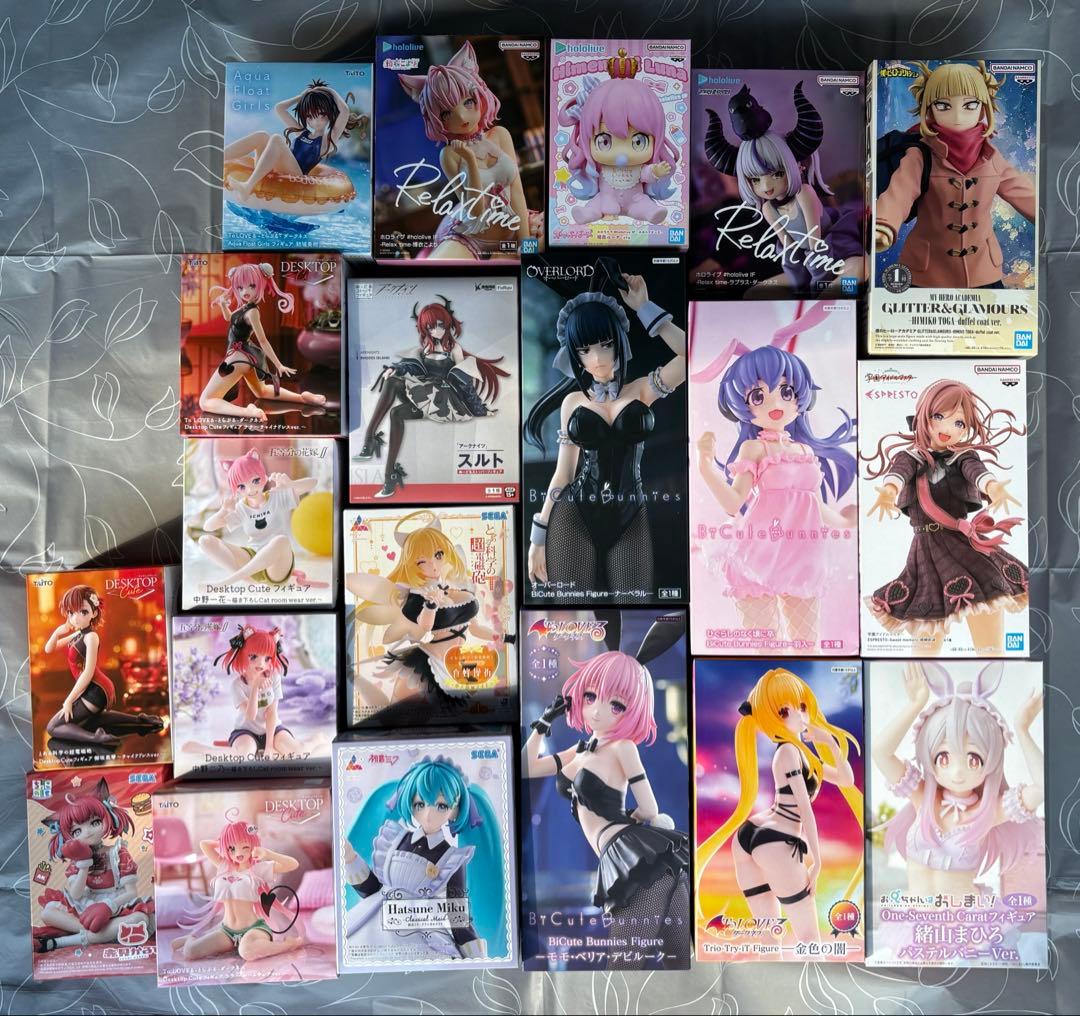 最新 含む　美少女プライズフィギュア　まとめ売り　ホロライブ　とらぶる　バニー