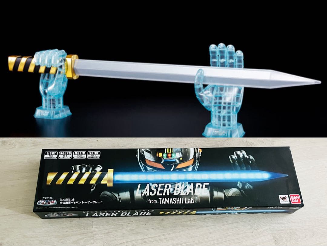 TAMASHII Lab 宇宙刑事ギャバン レーザーブレード ブレード 新品 新品未開封】TAMASHII Lab 宇宙刑事 ギャバン レーザーブレード