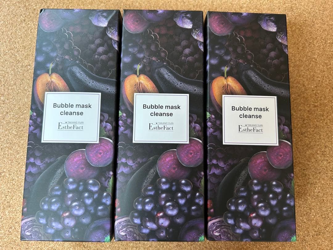 新品　たかの友梨　エステファクトバブルマスククレンズ　3本セット