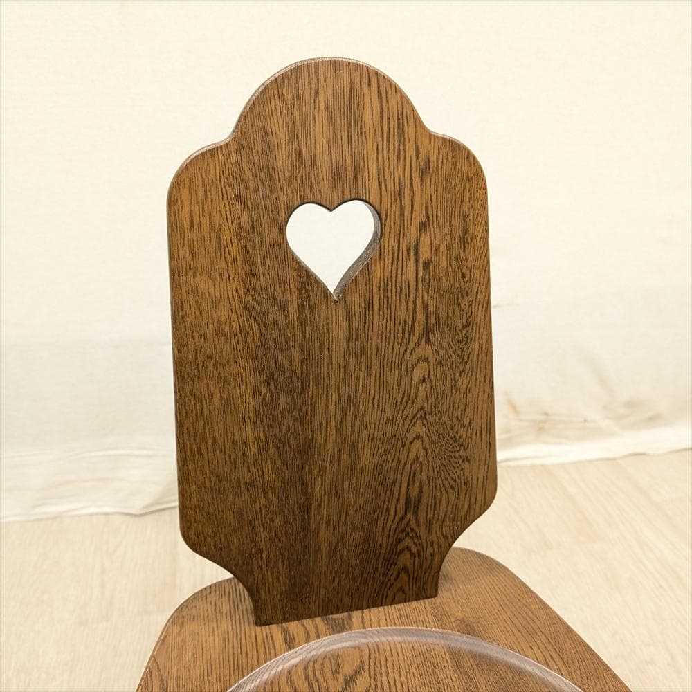 美品 山室家具製作所 旭川家具 エスポアール 楢 ナラ材 椅子 イス