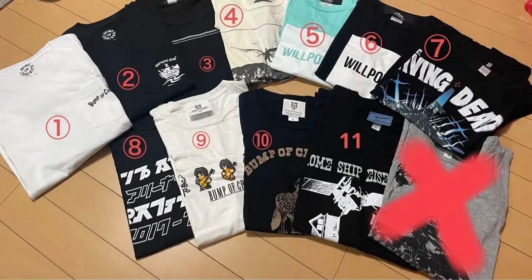 BUMP OF CHICKEN Tシャツ