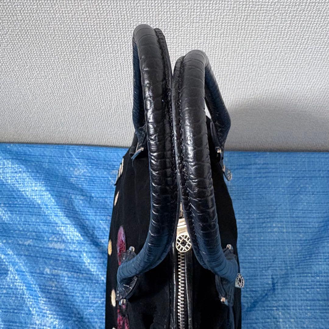 レア⬛︎ハローキティ⬛︎muta⬛︎ボストンバッグ⬛︎コラボ⬛︎レザー