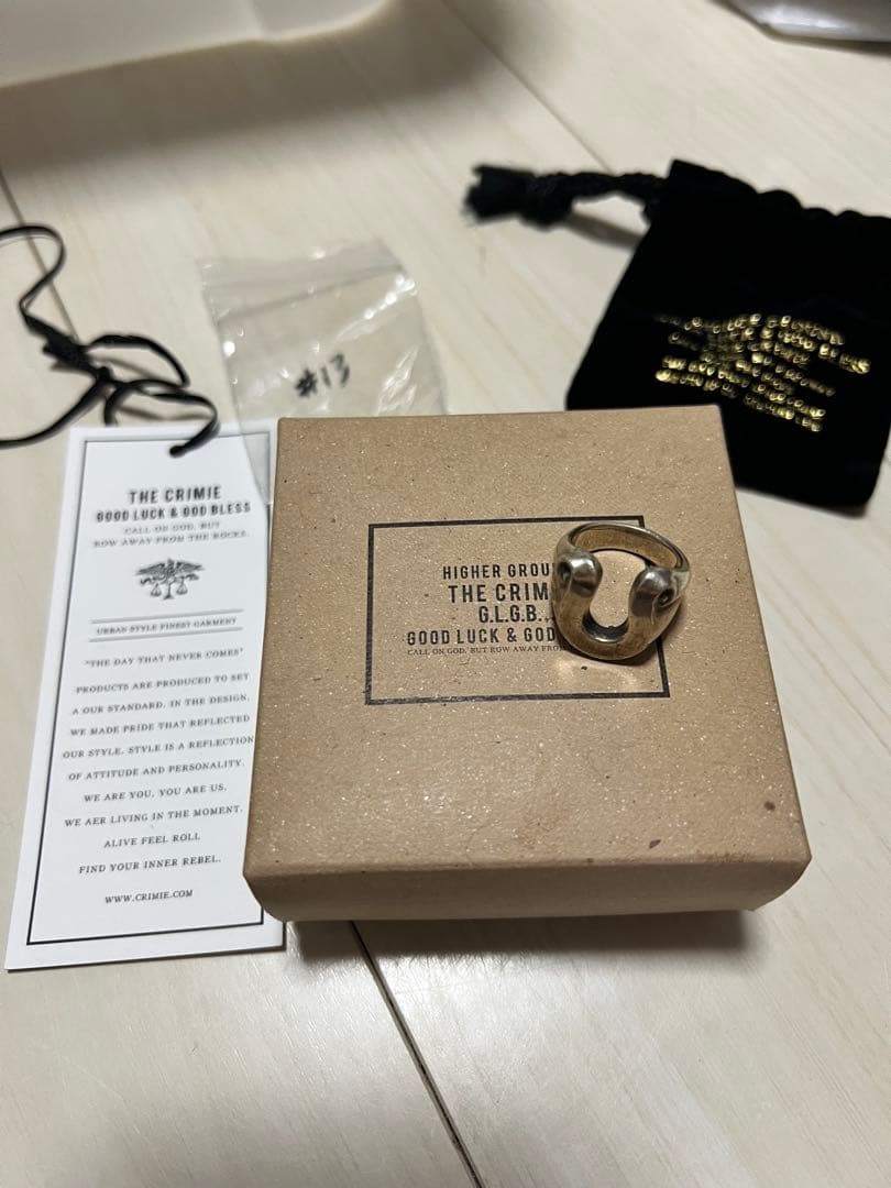 THE CRIME シルバーリング 13号