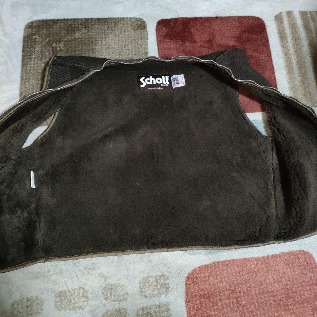 Schott サイズ38用 インナーボアライナー ブラウン184SM 交換も可