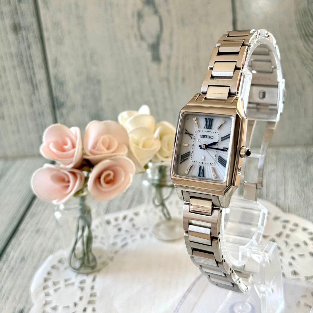 希少】SEIKO ルキア 1B32-0AL0 腕時計 シルバー 電波ソーラー. - メルカリ