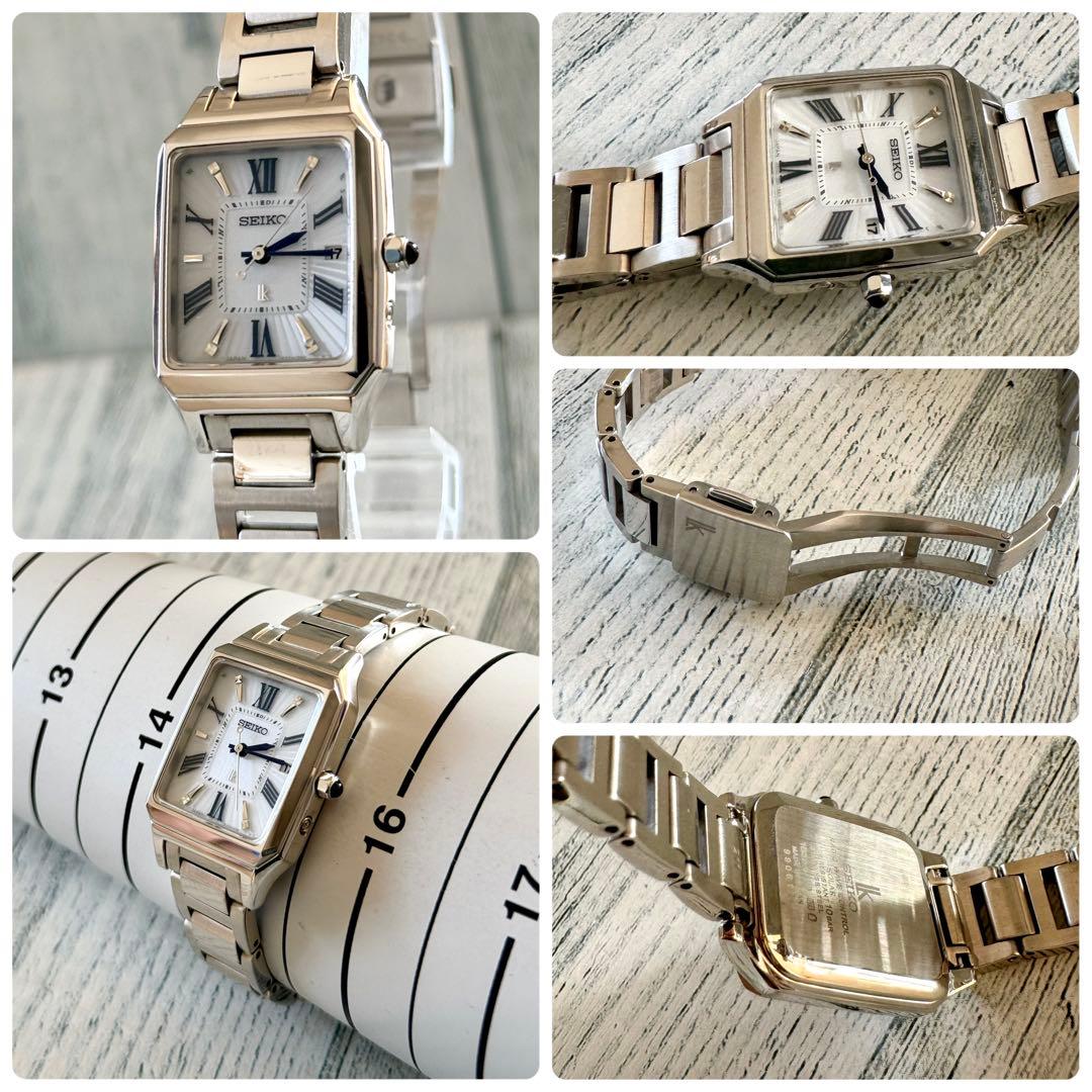 希少】SEIKO ルキア 1B32-0AL0 腕時計 シルバー 電波ソーラー. - メルカリ