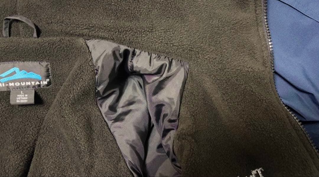 Ennoy × TRI MOUNTAIN】エンノイ ナイロンフーデッドブルゾン