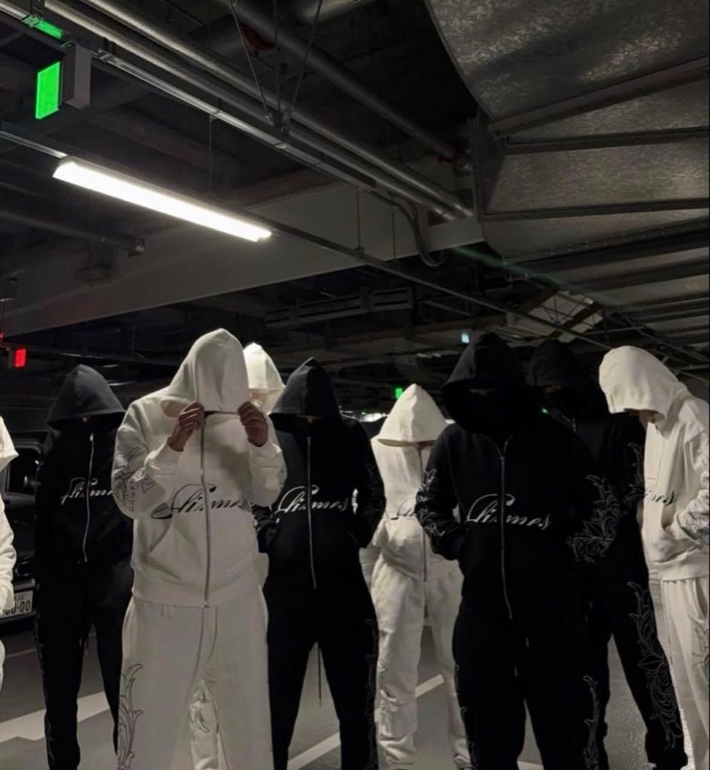 Yvng Patra 着用 Grave of slimes セットアップ 白 - メルカリ