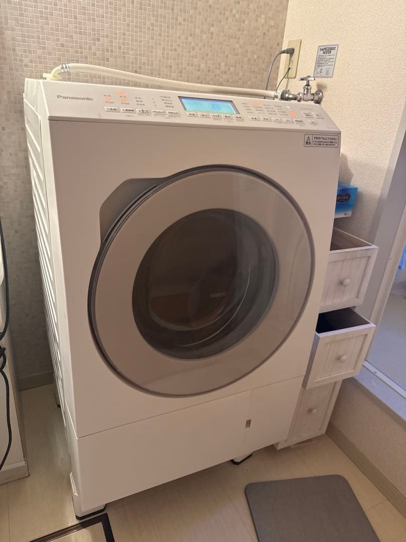 【極美品】Panasonic ドラム式洗濯機 NA-LX127D 右開き