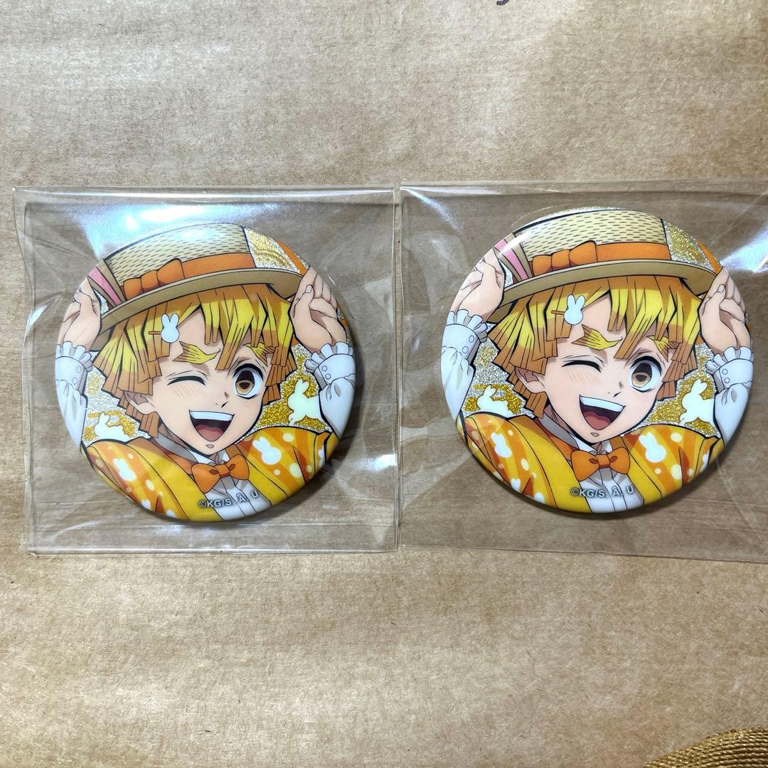 鬼滅の刃 卯年 我妻善逸缶バッジ 2個セット - メルカリ