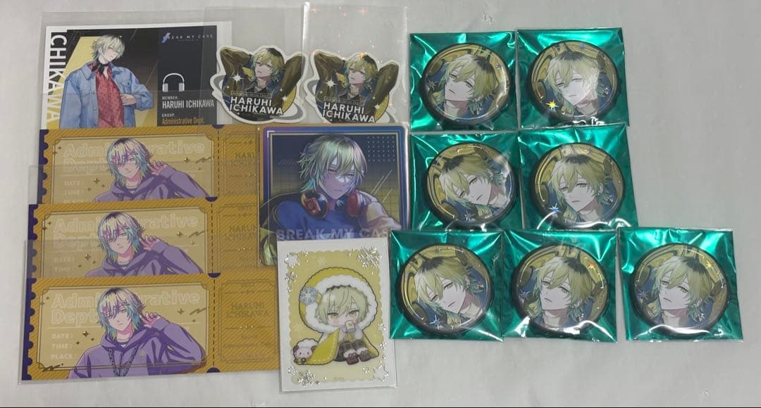 ブレマイ winterfair 缶バッジ アニメイト特典 GIGO 壱川春日