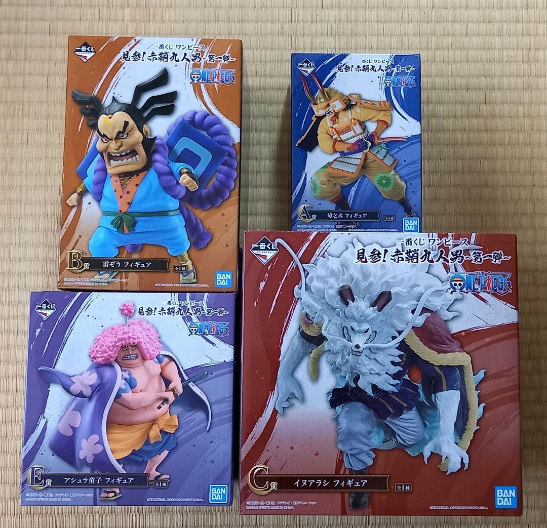 一番くじ ワンピース 見参！赤鞘九人男 フィギュア イヌアラシ