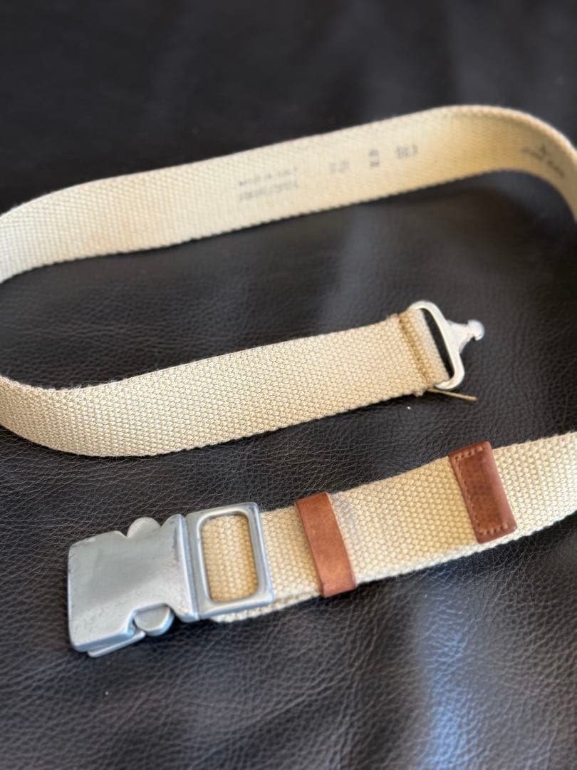 90s 00s 初期 レア stone  ミリタリー ベルト