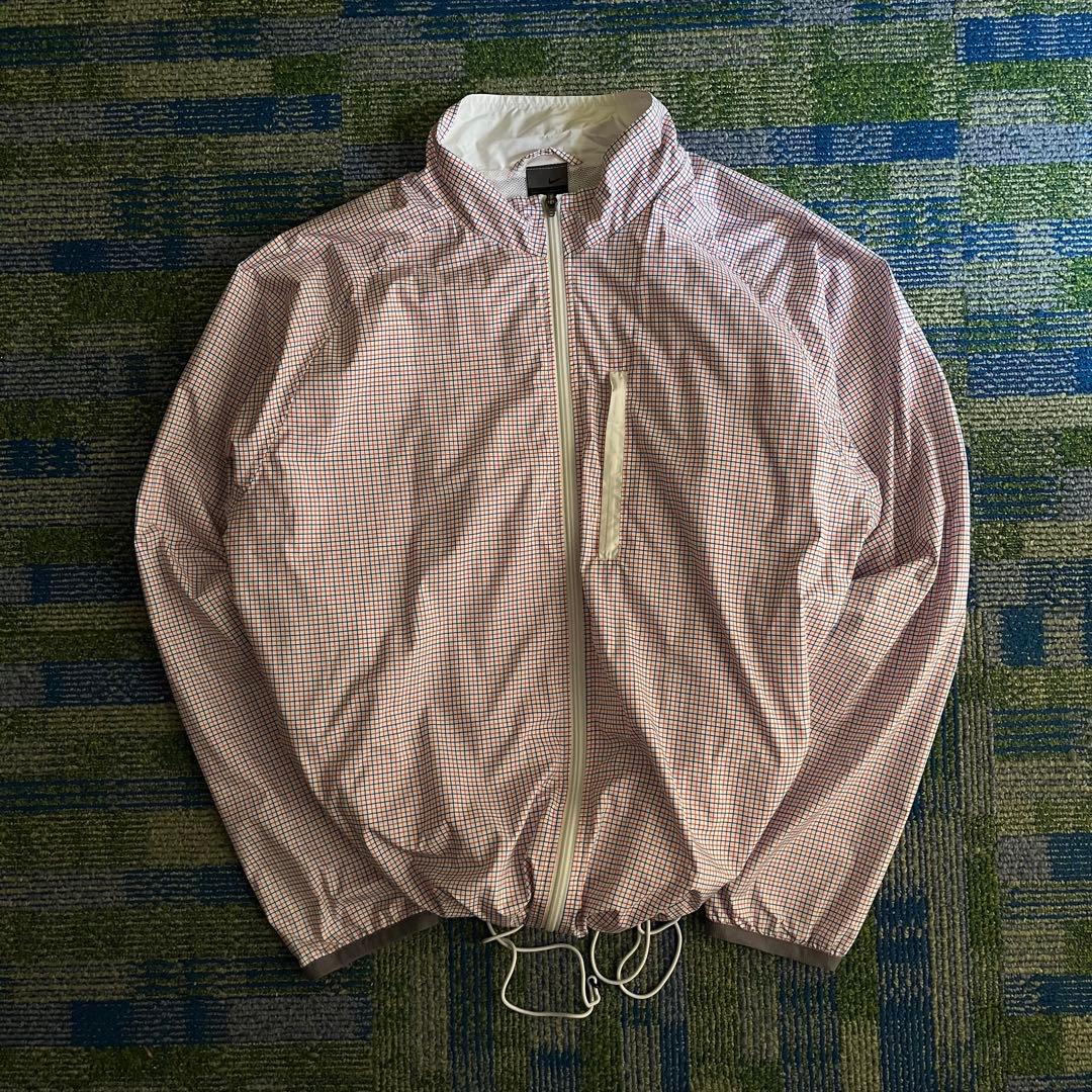 00s nike ナイロンジャケット archive y2k テック系 チェック - メルカリ