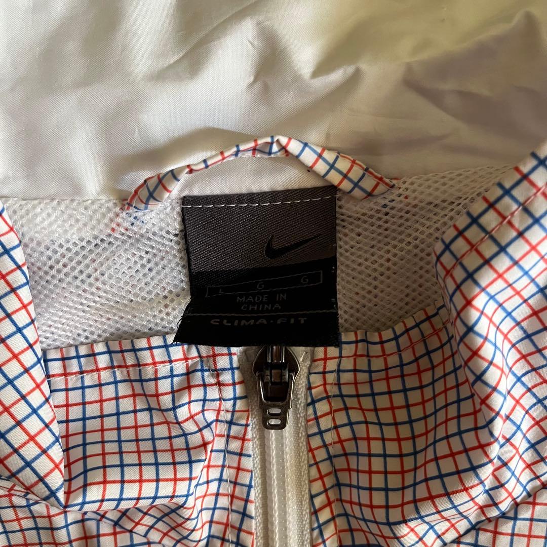 00s nike ナイロンジャケット archive y2k テック系 チェック - メルカリ