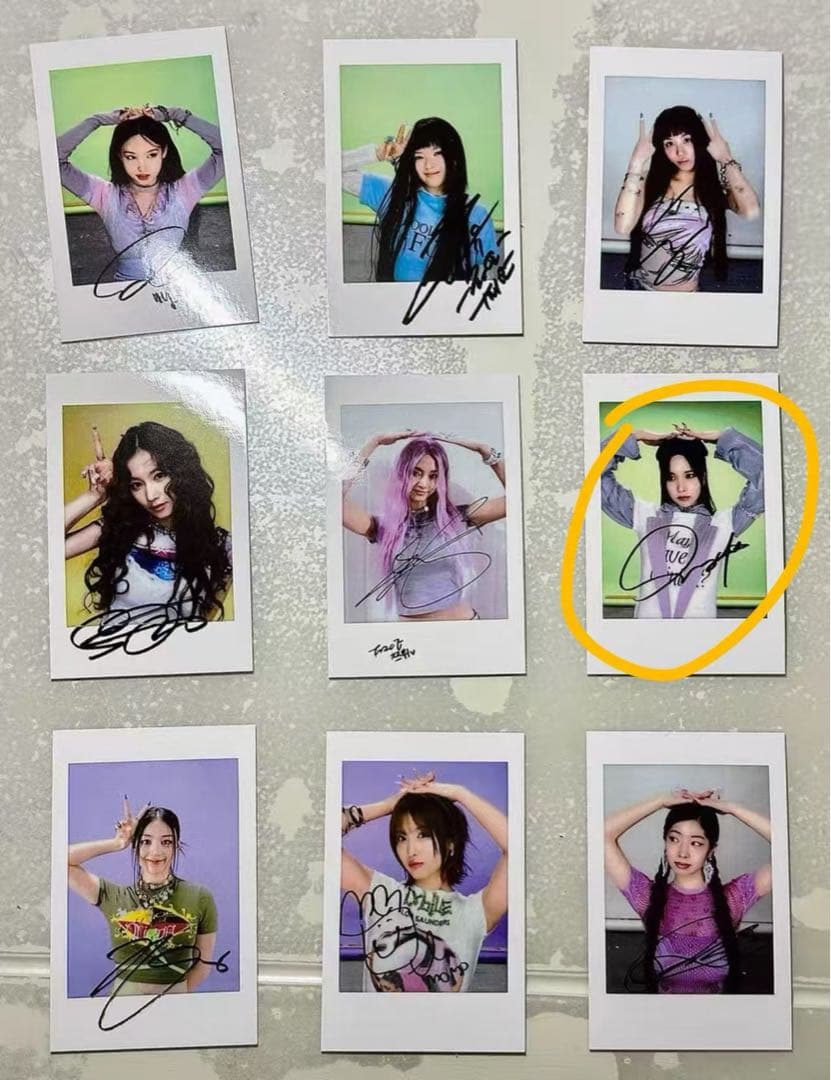 TWICE 10周年　yizhiyu サイン会　当選者限定 トレカ　ミナ