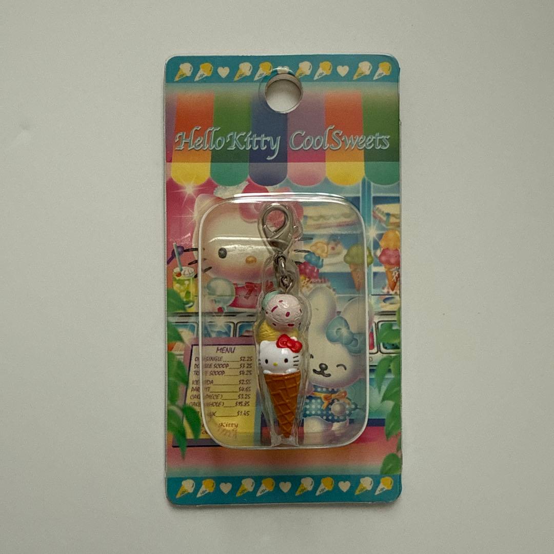 ハローキティ アイスクリーム コーン ストラップ CoolSweets 限定