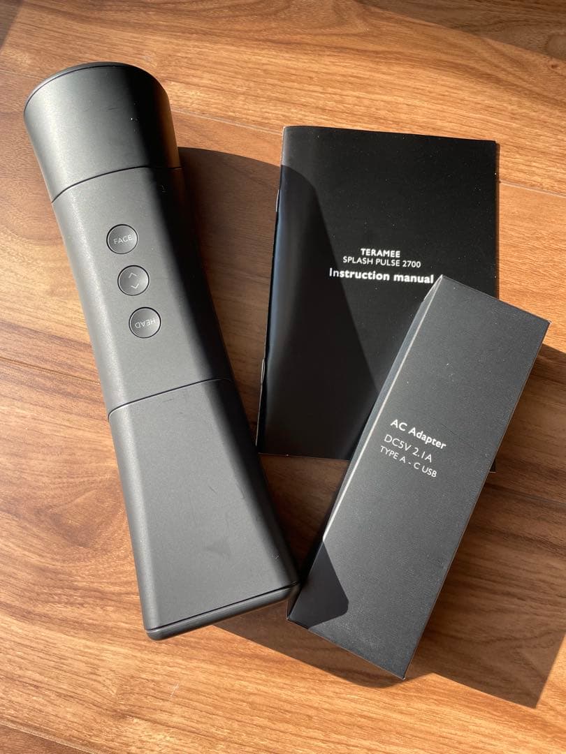 TERAMEE SPLASH PULSE 2700美顔器リフトケア頭皮ケア 中古