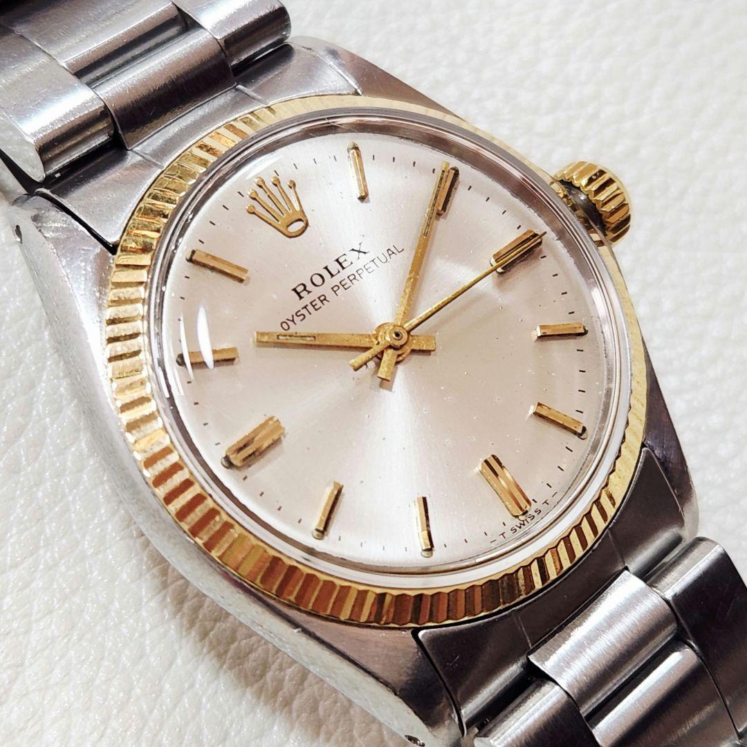 8'style　S⑬ROLEX 6551 YG×SSコンビケース