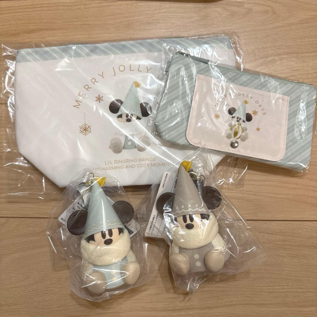 ディズニー　クリスマス　リルリンリン　スーベニア　セット おしゃれなリルリンリン！東京ディズニーリゾート“ディズニー